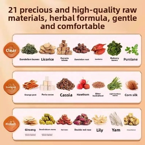 タンポポとクズの根の緩みと統合お茶-乳房甲状腺と肺結節を排除するための健康トニック - Product Image 3