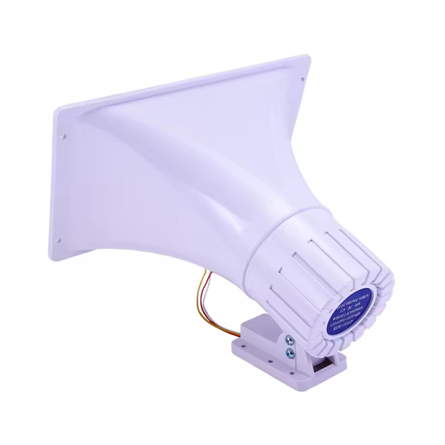 Durable Waterproof Buzzer 120dB Anti-theft Alarm Car Emergency Electronic Siren Personal Safety Protection White SUPER SIREN