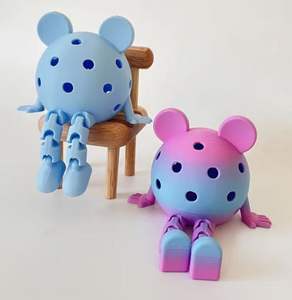 Pickleball transformé avec des bras adorables et des jambes flexibles Pickleball Buddy Pickleball Creative Pendentif Ornement - Product Image 6