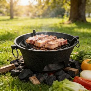 <span class=keywords><strong>Griglia</strong></span> BBQ Portatile in Stile Cinese, Fornello a Carbone in Ghisa per Riscaldare <span class=keywords><strong>Carne</strong></span> e Cuocere Hot Pot - Product Image 3