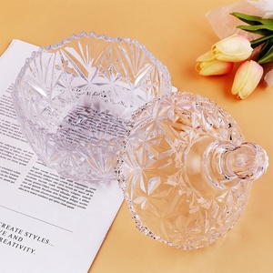 Grande Barattolo <span class=keywords><strong>in</strong></span> <span class=keywords><strong>Vetro</strong></span> per Caramelle con Coperchio, Contenitore Trasparente per Zucchero, Ciotola <span class=keywords><strong>in</strong></span> Cristallo per Caramelle, Contenitore Stile Farmacia per Buffet - Product Image 4