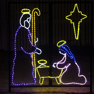 Luces LED de Cuerda para Exteriores, Impermeables IP65, Decoración Navideña 3D, Hechas en Guangdong - Product Image 2