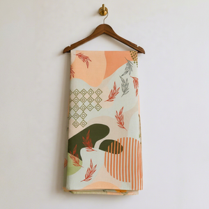 ผ้าแคมบริก Atelier Avant-Garde Maison Botanical Pure Cotton Terra-Sage Artisan Earth 120gsm ทอจากฝ้ายแท้ - Product Image 1