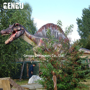 Sculpture de dinosaure animatronique d'intérieur/extérieur en métal souple pour écoles, jardins d'enfants, garderies, aéroports, centres commerciaux, parcs d'aventure - Product Image 2