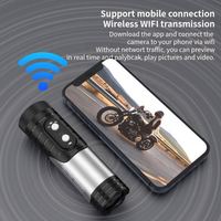 Nouvelle caméra de mouvement Full Hd 1080p étanche Hd Ufo vélo casque de vélo lampe de poche Dashcam caméra extérieure