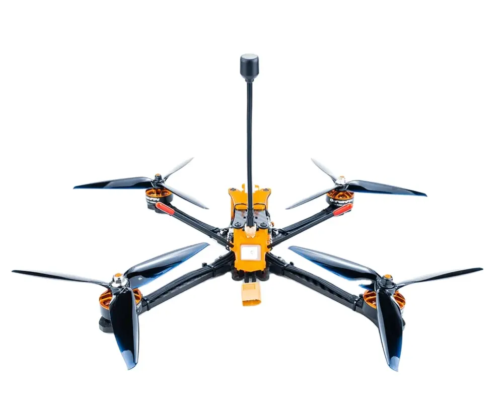 Darwin FPV129-7 pouces FPV drone 5000m de hauteur lien transmission d'image traversée drone FPV drone M80 GPS + Glonass