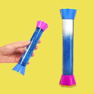 Sáng tạo mới lạ sinh thái thân thiện nhựa dài cột màu hành tây bột dầu rò rỉ bột vàng giải nén nhàm chán trực quan - Product Image 3