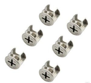 Vis et fixations pour meubles, connecteur de meubles de 10 mm de diamètre - Product Image 5