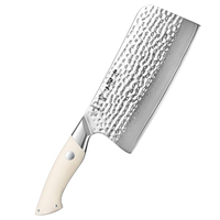 HEZHEN-Couteau à Découper en Acier Damas G10, 67 Couches, pour Cuisine Professionnelle