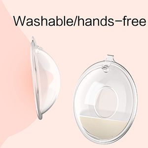 Collettore manuale del latte materno a prova di perdite del <span class=keywords><strong>capezzolo</strong></span> protettore, indossabile tiralatte portatile - Product Image 3