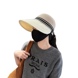 <span class=keywords><strong>Gorra</strong></span> de Visera Ancha Estilo Coreano, Transpirable, Delgada, con Protección Solar, para Mujer, Primavera/Verano 2025 - Product Image 5