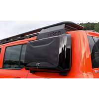 Kit de barres de toit, échelle et boîte de rangement latérale en alliage d'aluminium amélioré, neuf, adapté aux accessoires GWM Tank 300