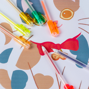 Mini Bolígrafo <span class=keywords><strong>de</strong></span> <span class=keywords><strong>Gel</strong></span> Personalizable para Niños, para Dibujar en la Escuela, con Tinta <span class=keywords><strong>de</strong></span> <span class=keywords><strong>Gel</strong></span> Brillante Disponible en Azul, Dorado, Rojo, Plateado, Amarillo y Multicolor - Product Image 6