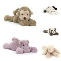 Peluche Éléphant Douce Série Animaux Jouet en Peluche pour Enfants Vente en Gros