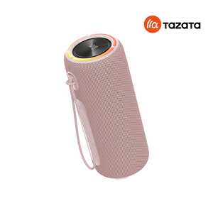 Enceinte Bluetooth portable rose Tazata V5.3, étanche IPX7, batterie grande capacité 3600mAh, son puissant 20W, enceinte sans fil pour plage et fêtes - Product Image 5