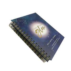 Agenda quotidien personnalisé en spirale 2025 avec logo, agenda non daté, impression personnalisée - Product Image 1