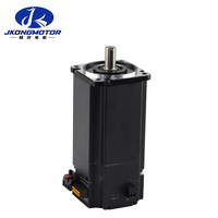 Moteur servo DC intégré JKIDC60-C148A1 200W 48V RS485 CANopen avec contrôleur pour système de commande d'alimentation de machine CNC
