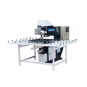 Macchina di perforazione di vetro verticale CNC a doppia testa trapano automatico macchina per la lavorazione del vetro di controllo PLC - Product Image 1