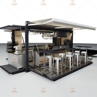 Conteneur alimentaire pour café, kiosque alimentaire, conteneur de café, préfixe, bon marché, prix de maison