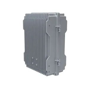 Harwell Manufacturing Waterproof Wifi Ribbed Steel Sheet Aluminum Case IP68 Metal Distribution Boxes