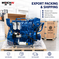 Moteur diesel auxiliaire marin SCDC Weichai WP4C 60/90 kW 1500 tr/min 4 cylindres pour groupe électrogène marin 50 Hz