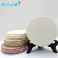 Disque dentaire Peek, disque pour prothèse dentaire, couronne, pont dentaire, matériau de qualité médicale, couleur naturelle, blanc, rose, dents et gencives