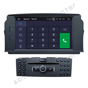 Aotsr Android 10.0 2 + 16G Định Vị Xe GPS <span class=keywords><strong>DVD</strong></span> Player Cho MERCEDES BENZ C Class C180/C200/C230 W204 Xe Đài Phát Thanh Tự Động Stereo - Product Image 2