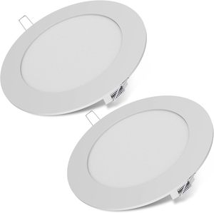 Ultra Thin Modern High CRI 80 Indoor Home Office Mall Commercial 6W 12W 18W 24W Square LED <b>Panel</b> Lamp - Product Image 1