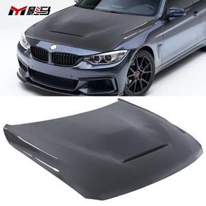 Gts phong cách nâng cấp sợi carbon động cơ mui xe cho BMW 4 Series F32 F33 F36 nắp ca-pô - Product Image 4