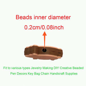 Wholesale Cute Cow 3D Silicone Pendant Loose Beads Non-Toxic DIY - Product Image 5