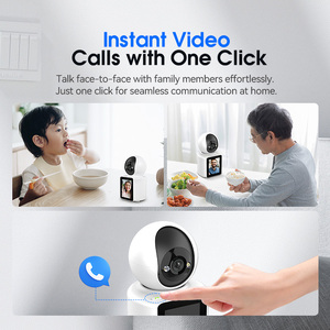 Telecamera Dome WiFi Anywii P100B 5MP con Visione Notturna a Colori, Monitor per Bambini con Notifiche App Istantanee Online - Product Image 2