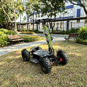 สกู๊ตเตอร์ไฟฟ้าพับได้สำหรับผู้ใหญ่ รุ่น Heavy Duty 3000w*4 60V 100กม./ชม. ยางใหญ่ 4 ล้อ HPHLHBCBM16 60V มอเตอร์คู่ พับได้ 4 ล้อ - Product Image 4