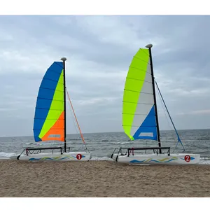 Yacht de luxe classique professionnel loisirs artisanat bateau de pêche fabriqué en chine voilier pour fête d'affaires