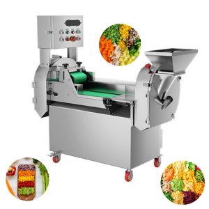 Dual Speed Commercial <b>Vegetable</b> <b>Cutter</b> Independent Speed Control Conveyor And <b>Cutter</b> For Prepared <b>Vegetable</b> Processing - Product Image 1