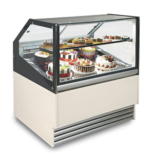 2025 bánh tủ lạnh kính bánh ngọt sô cô la tủ trưng bày làm mát bằng không khí dọc quầy bánh tủ lạnh - Product Image 5