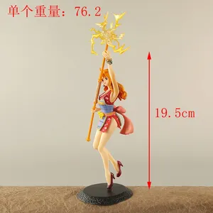 Un pezzo Anime Nami figura con bacchetta magica WT100 edizione commemorativa grandi pirati 100 scene modello di Eiichiro Oda - Product Image 3