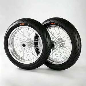 Kit de Ruedas y Neumáticos Supermoto LBX Light Bee X de 17 Pulgadas para Llantas Surron Silver 17 X 1.60 <span class=keywords><strong>Delantera</strong></span> 17 X 2.15 Trasera para Motocicleta Eléctrica Todoterreno - Product Image 5