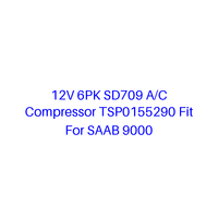 Compresor de A/C 12V 6PK SD709 TSP0155290 Compatible con SAAB 9000