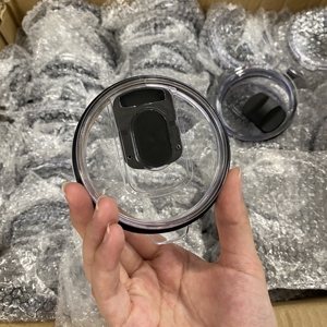 12oz/16oz/20oz/30oz Non-Slip Magnetic <b>Push</b> Plate Cover Insulated Cold Car Cup Spill Resistant Mag Slider Cover - Product Image 6