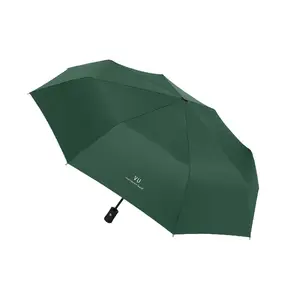 Guarda-chuva dobrável para viagem compacto de alta qualidade Paraguas Auto 3 Automático com impressão de logotipo