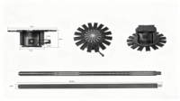 Ventilateur holographique géant Ultra HD 2,8 m, projecteur d'hologrammes 3D, solution publicitaire extérieure pour les ailes de centres commerciaux et les événements de marque