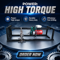 Mini-machine de forage horizontal, petite plateforme de forage souterraine sans tranchée pour la pose de câbles et de conduites traversant la voie publique