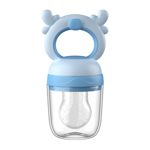 Sucette en silicone pour bébé Mangeoire à fruits pour enfants de 0 à 12 mois - Product Image 3