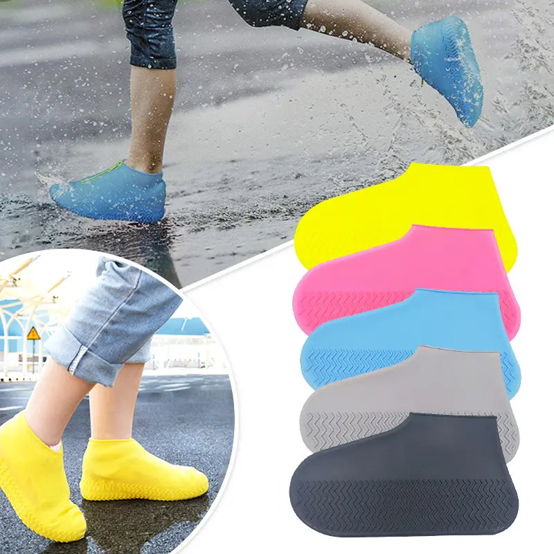 Silicone Shoes Protector Top Sell Unisex Reusable Shoes Protectors Waterproof Anti Slip Silicone Shoes Covers