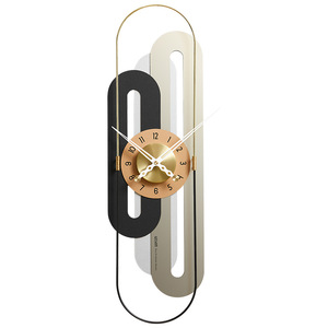 Luxury <b>Wall</b> <b>Clock</b> Modern Nordic Style <b>Silent</b> Quartz Movement Battery Powered Living Room Decor Artistic Design - Product Image 5