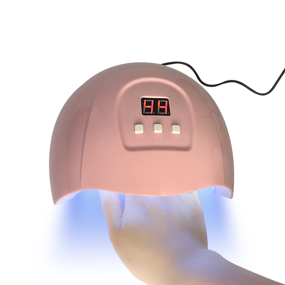 Онлайн-заказ RTS, 52 Вт, 18 шт., бусины, интеллектуальная индукция, USB сушка, Мини УФ светодиодная лампа для гель-лака для ногтей