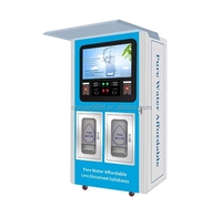 Distributeur d'eau potable automatique à service libre 800 GPD pour l'extérieur, avec ensachage automatique pour l'eau potable
