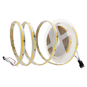 Địa chỉ chạy nước 24V 10 mét 360LED/M COB LED Strip Lights trong nhà miễn phí cắt cri90 COB LED Strip - Product Image 1