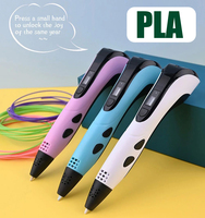 Pabrik Cina kustom 5V 3D Printer Pen Set 1.75mm PCL plastik filamen EN71 terdaftar anak-anak pendidikan menggambar mainan