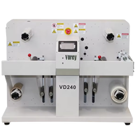 Machine de découpe et de laminage d'autocollants en rouleau personnalisée VOREY VD240P pour la post-prise en charge d'impression numérique d'étiquettes